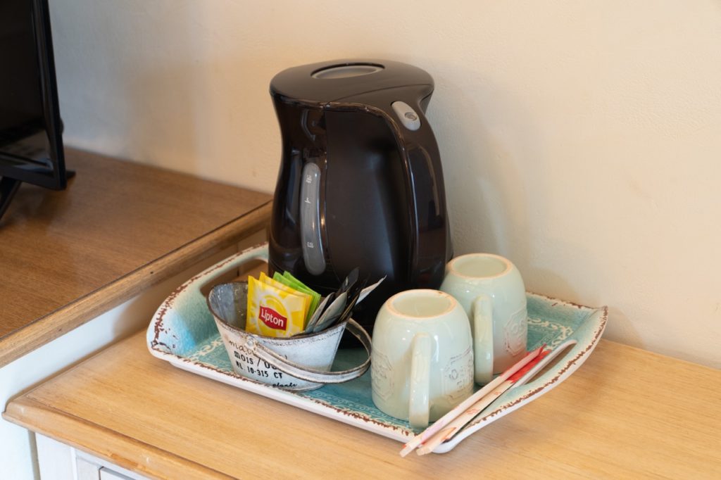 湯沸かしポット、コーヒー、紅茶